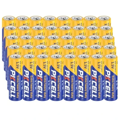 Afbeelding van 40 stuks AA 1,5 V High Power koolstofzinkbatterijen voor speelgoed, afstandsbedieningen, lampen PKCELL