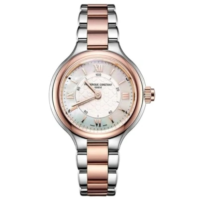 Afbeelding van Frédérique Constant Horological Smartwatch FC 281WH3ER2B Horloge Staal Multi Ø 33 mm