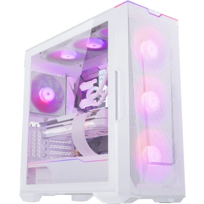 Afbeelding van Phanteks Eclipse G500A Midi tower PC behuizing, Gaming behuizing Wit