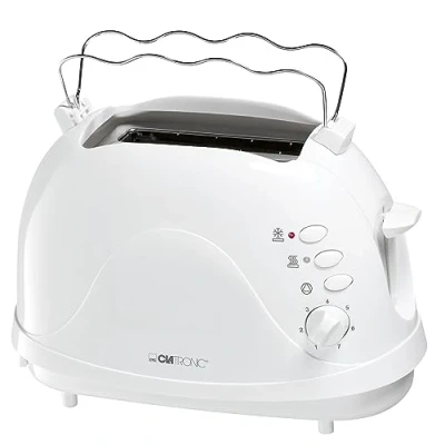 Afbeelding van Clatronic TA 3565 Broodrooster Wit