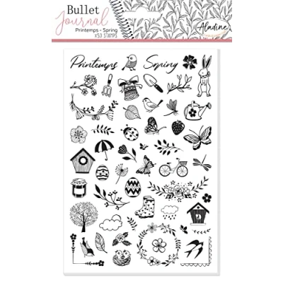 Afbeelding van Stamp Bullet Journal Spring