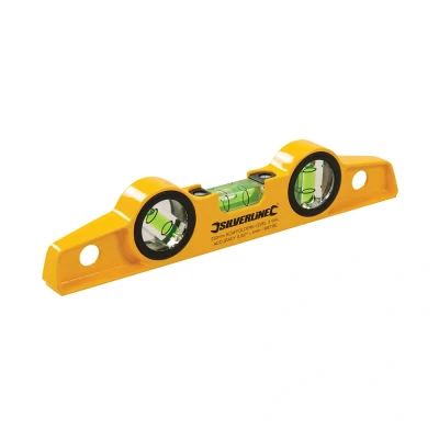 Afbeelding van Silverline Magnetic steigerbouwers waterpas 250 mm
