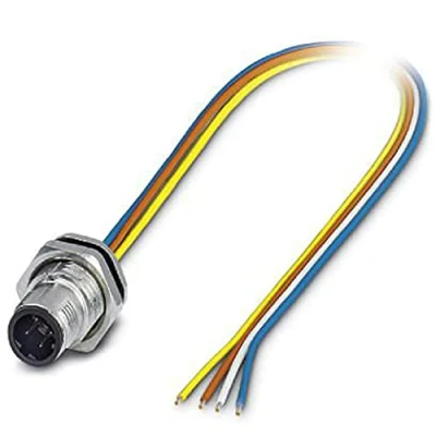 Afbeelding van Phoenix Contact 1551532 Sensor/actuator steekconnector M12 Aantal polen: 4 Stekker, inbouw 0.50 m 1 stuk(s)