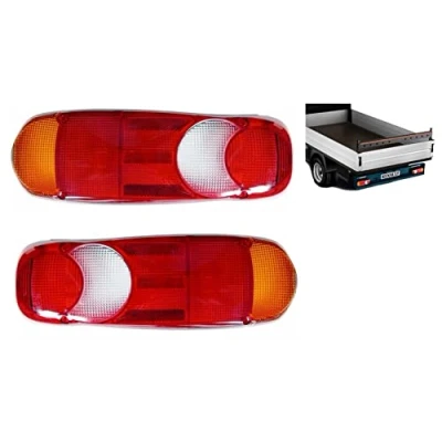 Afbeelding van Générique 2 x achterlichtkap voor Renault Master, Premium, Mitsubishi Mascott, Peugeot Boxer, VW Transporter T5 T6, Opel Movano E MARK