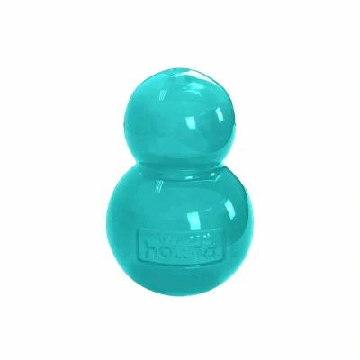 Afbeelding van Outward Hound by Planet Dog interactief kauwspeelgoed met dubbele tuff voor honden, duurzaam kauwspeelgoed, maat M, blauw