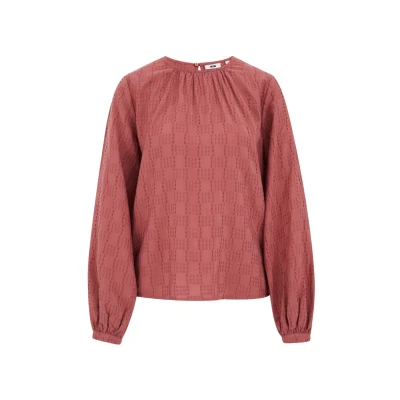Afbeelding van WE Fashion Dames Blouse met structuur