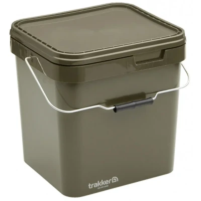 Afbeelding van Trakker Olive Square Container (17 Liter) Voeremmer