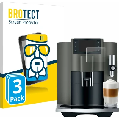 Afbeelding van BROTECT Screenprotector voor Jura E8 (EC) Folie Beschermfolie Beschermglas transparant (3 Stuks)