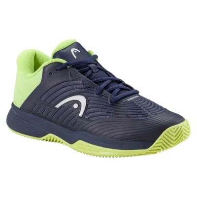 Afbeelding van Head Revolt PRO 4.5 CLAY Junior Unisex Tennisschoenen voor alle ondergronden kinderen, Maat: 39, Navy/lime Kunststof/ textiel