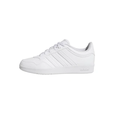 Afbeelding van adidas HOOPS 4.0 SHOES damesschoenen, Ftwr Wit/Ftwr Wit/Core Zwart