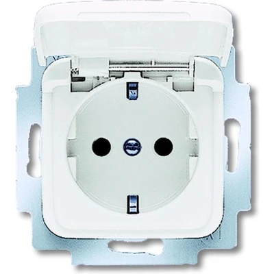 Afbeelding van ABB Busch Jaeger Reflex SI Wandcontactdoos (WCD Schakelmateriaal) 2CKA002013A5314 E2Q9Y