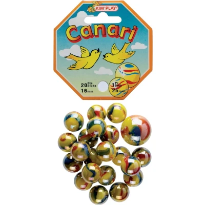Afbeelding van Kim&#039;Play 500801 outdoorspel 20 ballen + 1 muts kanarie