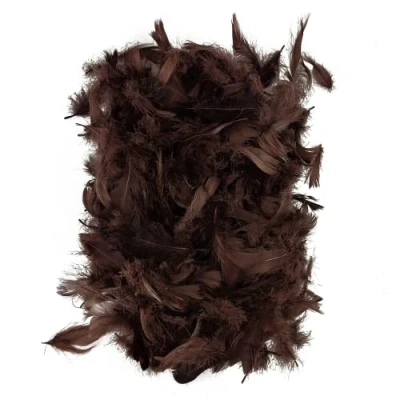 Afbeelding van Netuno 150 stuks bruine decoratieve veren, 10 g veren voor sieraden, vogelveren, natuurlijke om te knutselen, Pasen, decoratie, kerstdecoratie