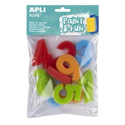 Afbeelding van Apli kids 17466 10 stuks sponspads 123