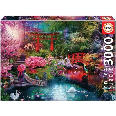 Afbeelding van EDUCA puzzel 3000 stuks JAPANSE TUIN