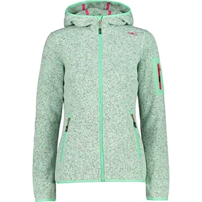 Afbeelding van CMP Knit Tech Fleecejack met capuchon voor dames