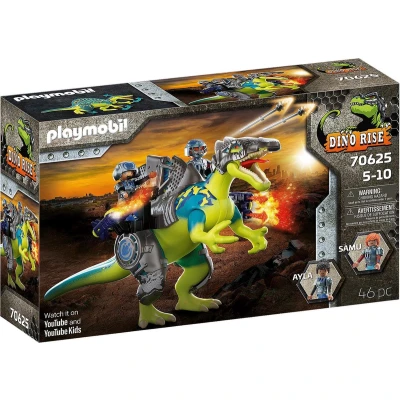Afbeelding van Playmobile Playmobil Dinos Spinosaurus dubbele verdedigingskracht
