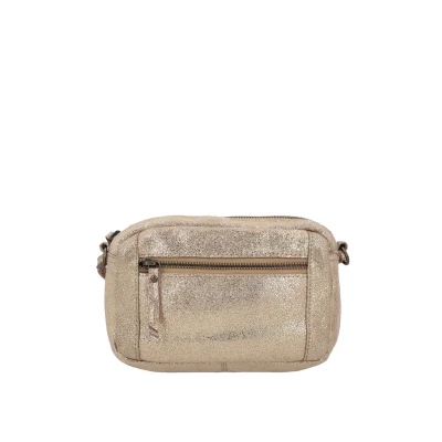 Afbeelding van Gusti Leder Dominic Schoudertas, Maat: One Size, Gold