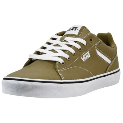 Afbeelding van Vans Seldan Sneakers voor heren, Canvas olijf/wit