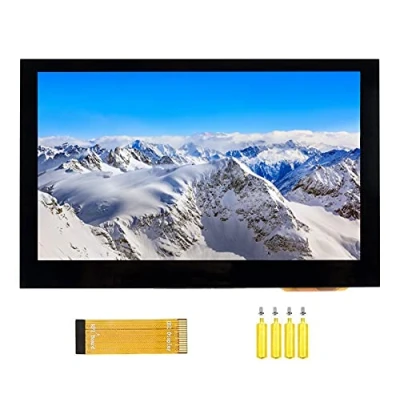 Afbeelding van Waveshare 4.3 Inch DSI Lcd Scherm voor Raspberry Pi 4B/3B+/3A+/3B/2B/B+/A+, Touchscreen 800 x 480 Capacitieve IPS Monitor met MIPI Interface