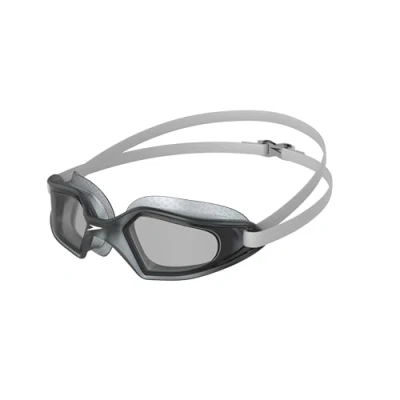 Image de Speedo Hydropulse Masque de natation unisexe Ajustement confortable Design réglable Blanc/éléphant/fumée claire, taille unique