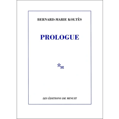 Afbeelding van Prologue et autres textes