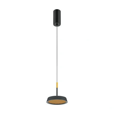 Afbeelding van Maytoni Hanglamp El Zwart met goud Ø15,3