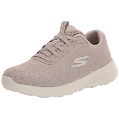 Afbeelding van Skechers Performance GO WALK Walking Trainers Sportieve wandelschoenen taupe, Dames, Maat: 40, Taupe Kunststof/ textiel