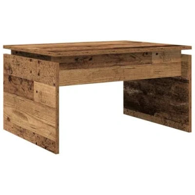 Image de vidaXL Table basse vieux bois 68x50x38 cm d&#039;ingénierie856628