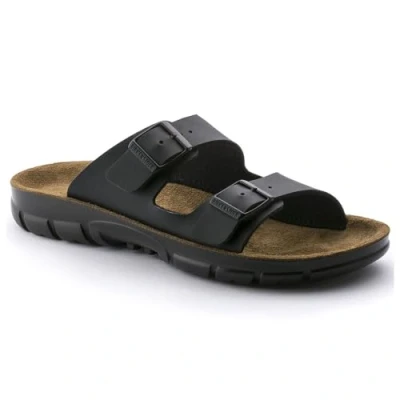Afbeelding van Birkenstock Bilbao Birko Flor inlegzolen, zwart, zwart.