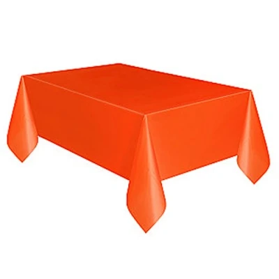 Afbeelding van Unique Party 5097 tafelkleed, kunststof, 2,74 m x 1,37 m, oranje