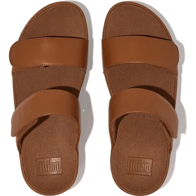 Afbeelding van Fitflop LULU Muiltjes, Dames, Maat: 39, Light tan Leer