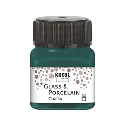 Afbeelding van Glasverf Porseleinverf Cottage Green Extra Mat Chalky Kreul 20ml