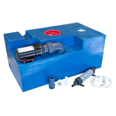 Afbeelding van Albinus Vuilwatertank 72 liter met 24V Vuilwaterpomp 03 02 028