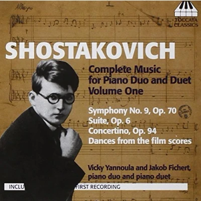 Afbeelding van Jakob Fichert, Vicky Yannoula Complete Music For Piano Duo &amp; Duo, Volume 1 (CD)