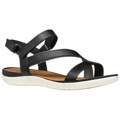 Afbeelding van Geox Sandal Vega, Sandalen, Dames, Maat: 41, zwart