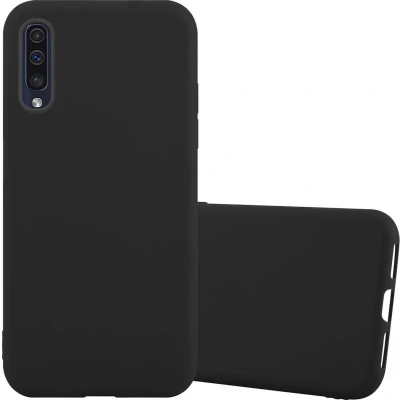 Afbeelding van Cadorabo Hoesje geschikt voor Samsung Galaxy A50 4G / A50s A30s in CANDY ZWART Beschermhoes gemaakt van flexibel TPU silicone Case Cover