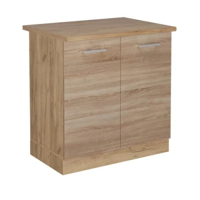 Afbeelding van Vicco Wastafelkast R Line, Sonoma/Krachtige Eik goud, 80 cm , WB