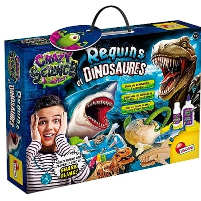 Afbeelding van Wetenschapsspel Lisciani Giochi STEM dinosaur construction kit (FR)