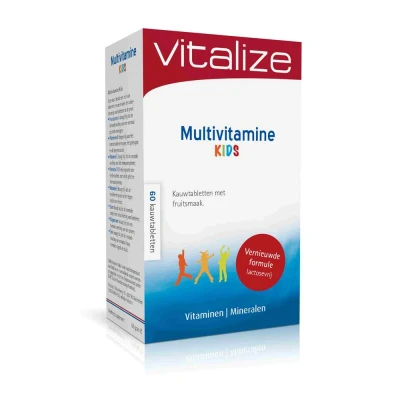 Afbeelding van Vitalize Multivitamine Kids Kauwtabletten 60st