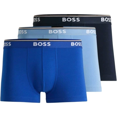 Afbeelding van Boss Power Trunk Boxershorts Heren (3 pack) Maat S