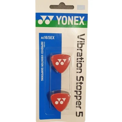 Afbeelding van Yonex Vibration Stopper 5 AC165EX 2 stuks Rood/Zwart