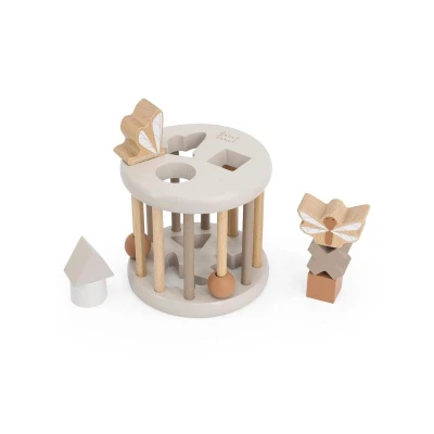 Afbeelding van Label Houten Vormsorteerwiel Nougat