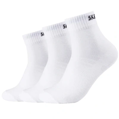 Afbeelding van Skechers 3PPK Unisex Mesh Ventilation Quarter Socks SK42017 1000, Unisex, Wit, Sokken, maat: 35 38