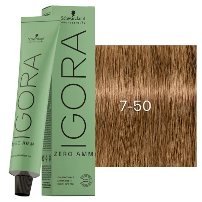 Afbeelding van Schwarzkopf Igora Zero AMM 7 50 60ml