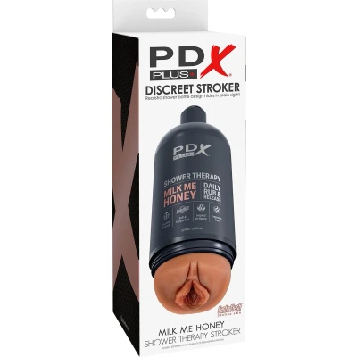 Afbeelding van PDX Plus Shower Therapy Milk Me Honey Lichtbruin Levensecht Gevoel