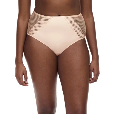 Afbeelding van Chantelle PULP PLAY HIGH Waisted FULL Brief Slip, Dames, Maat: 38, Golden beige