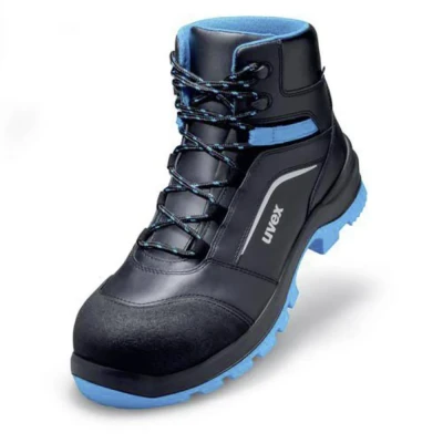Afbeelding van uvex 2 xenova® 9556242 Hoge veiligheidsschoenen ESD S3 Schoenmaat (EU): 42 Zwart, Blauw 1 paar