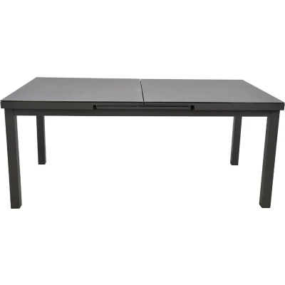 Afbeelding van Lesli Living Uittrektafel Baleno Negro 180/240x75cm