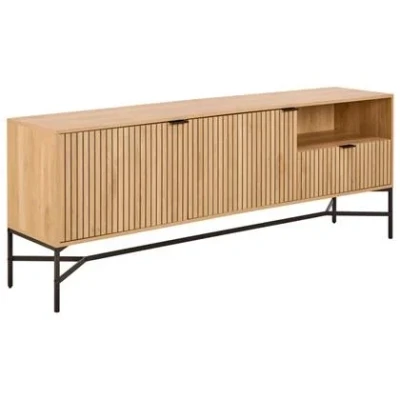 Afbeelding van Dressoir Naturel MDF 180x40x70 cm Juna Giga Living
